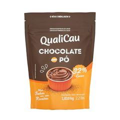 CHOCOL PO 32% CACAU 1,010KG QUALICAU