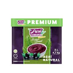 ACAI MINEIRINHO 5L NATURAL PREMIUM