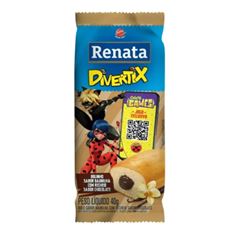 MINBOLO DIVERTIX BAUN/CHOC 20X40G RENATA