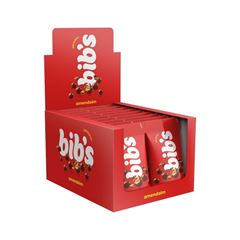 CHOCOLATE NEUGE BIBS AMENDOIM 18 X 40G