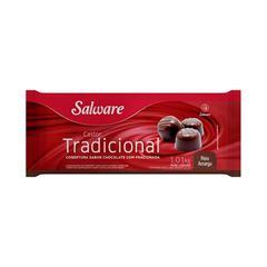 COBERTURA BARRA M AMARGA 1,01KG SALWARE