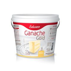 GANACHE GOLD BRANCO 2,3KG SALWARE
