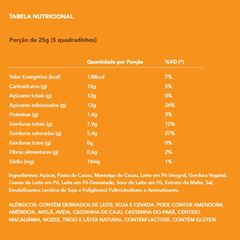 CHOCOLATE BARRA NEUGE PRETO/BRANC 16X80G