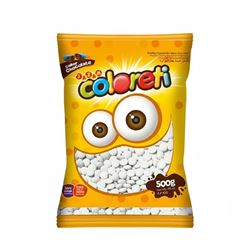CONFEITO COLORETI CEREAL BRANCO 500GR