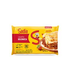 LASANHA BOLONHESA 600G SADIA