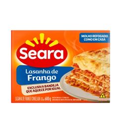 LASANHA FRANGO 600GR SEARA