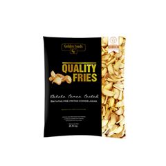 BATATA QUALITY FRIE CANOA RUSTICA 2,5 KG