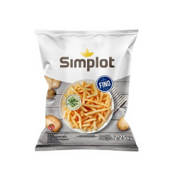 BATATA CONG 7MM SIMPLOT 2,25KG