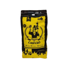 CARVAO VEGETAL PCT 4KG BARAO DO CARVAO