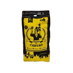 CARVAO VEGETAL PCT 4KG BARAO DO CARVAO