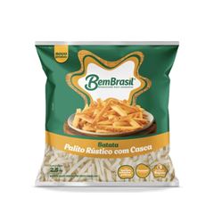 BATATA BEM BRASIL PALITO RUSTICO 2,5KG