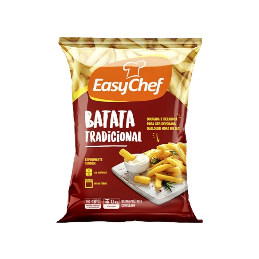 BATATA TRADICIONAL EASYCHEF 1,1KG | Camaquã Distribuidora