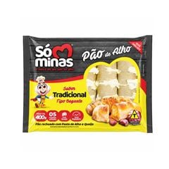 PAO DE ALHO TRAD BAGUETE SO MINAS 400 GR