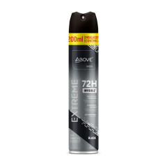 DEO AER MEN EXTR BLAC 72H 200ML
