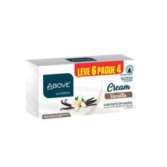 SABONETE BARRA ABOVE CREAM VANILA 6X75G