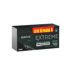 SABONETE BARRA ABOVE EXTREME BLACK 6X75G