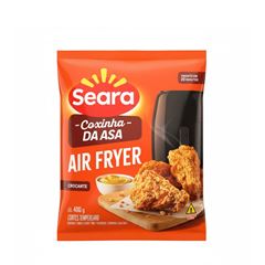 COXA DA ASA EMPANADA AIR FRYE 400G SEARA