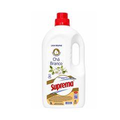 LAVA ROUPAS LIQ CHA BRANCO 3L SUPREMA